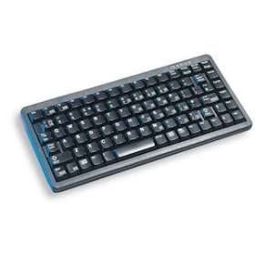 CHERRY G84-4400 - Clavier compact mécanique ML, 86T, USB/PS2, français, noir|Cherry-CY1G84-4100LCMFR-2