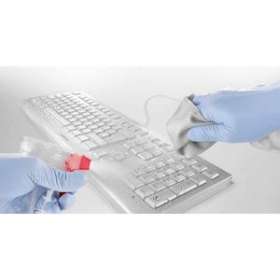 CHERRY KC 1068 - Clavier dans enveloppe de protection IP68 blanc grisé|Cherry-CY1JK-1068FR-0