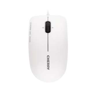CHERRY MC 2000 - Souris 1600 dpi 3B Tilt-Wheel symétrique USB blanc grisé|Cherry-CY1JM-0600-0