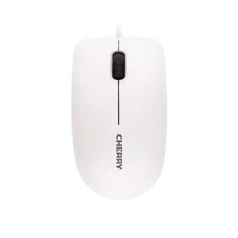 CHERRY MC 1000 - Souris optique filaire 1200 dpi 3B symétrique USB blanc grisé|Cherry-CY1JM-0800-0