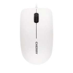 CHERRY MC 1000 - Souris optique filaire 1200 dpi 3B symétrique USB blanc grisé|Cherry-CY1JM-0800-0