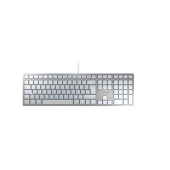 CHERRY KC 6000 SLIM FOR MAC - ultra-plat, 12 T spéciales Mac, USB, FR AZERTY|Cherry-CY1JK-1610FR-1