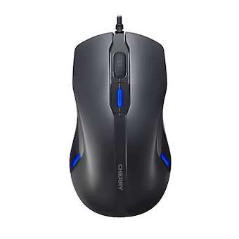 CHERRY MC 4000 - Souris optique filaire 1000/2000 dpi 5B symétrique USB noire|Cherry-CY1JM-4000
