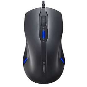 CHERRY MC 4000 - Souris optique filaire 1000/2000 dpi 5B symétrique USB noire|Cherry-CY1JM-4000