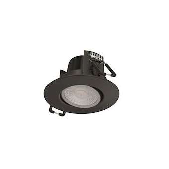 H4 Lite, encastré orientable noir mat, 3000K|Collingwood-SLHDLT522BLK5530