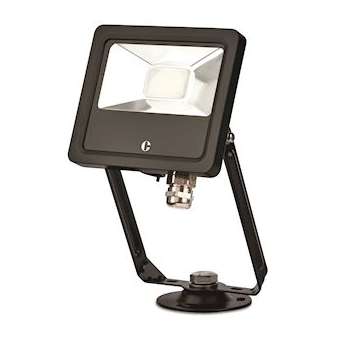 FL01, projecteur de 10W à couleur LED commutables, 3000K, 4000K et 6000K, IP65|Collingwood-SLHFL01BXCS