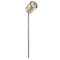 Piquet de jardin SL220 inox 316, faisceau extensif 40DEG, 3000K, 230V