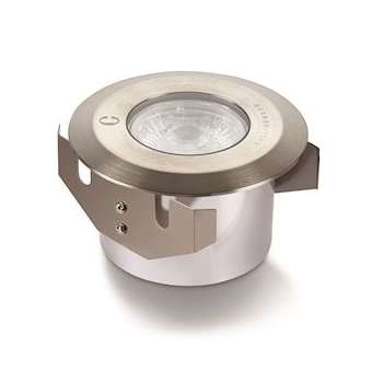 GL038, encastré de sol rond à source unique, 40DEG, 4000K, IP67, 230V, inox 316|Collingwood-SLHGL038DWBM40