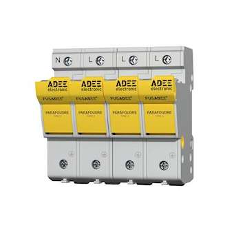 Parafoudre Modulaire FUSADEE ACCESS tétrapolaire Up 0,8kV|Adee electronic-ADY021471