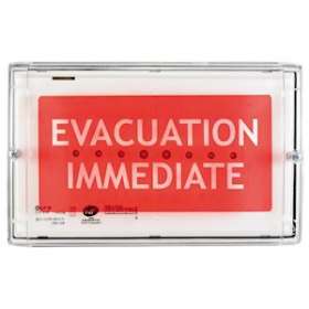 Caisson lumineux int/ext 230V 3 fonctions (Extinction/Evacuation/Interdit)|Cordia-KDATCAL2355