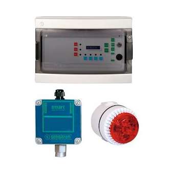 Kit détection méthane (1centrale, 1 détecteur, 1 sirène flash)|Cordia-KDATKDM0401