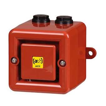 Sirène électronique 110dB TONALARM 10-60 Vcc - 64 sons|AE&T-APQT100V2024