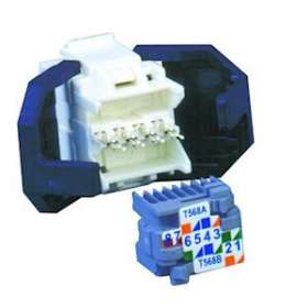 Connecteur RJ45 Cat6 UTP 8 points, lot de 8 pcs|Corning Pouyet-POUOCK6U8