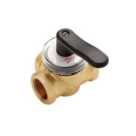 HRB 3 vanne rotative laiton DZR DN 32 Kv16|Danfoss-DFS065Z0408