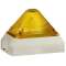 Feu flash 5J pyramidal 230Vca Orange IP66