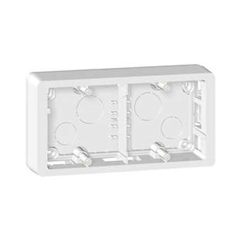Cadre saillie Céliane 2 postes horizontal ou vertical titane|Legrand-LEG080245