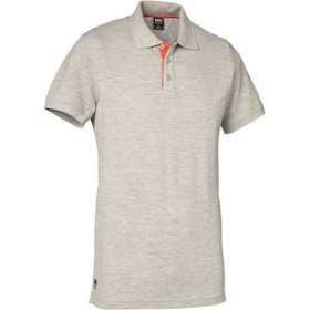 Polo Oxford gris chiné taille L|Bizline-BIZ731278
