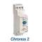 Chronos 2 Timer, Rx2R1, Din Rail, 22.5Mm, 24-240 Vacc, 2X8A, 0.1S - 100H