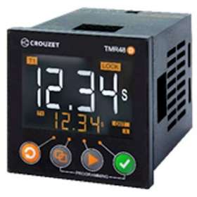 Syr-Line Digital Timer, Mdf1, Panel Mount, 8 Pins, 24-240 V AC/DC, 1X5A|Crouzet-CRTMDF1R10MV2