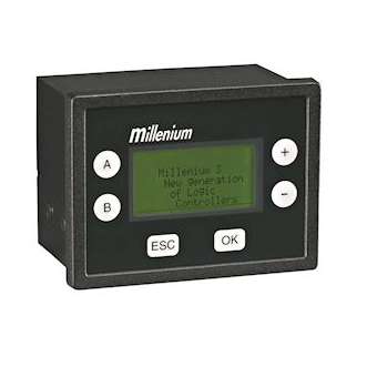 Millenium 3 Remote Lcd Display 24Vdc + Cable|Crouzet-CRT88970412