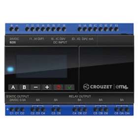 Em4 Nano-Plc Local, B26, 26 I/O, 24 Vdc|Crouzet-CRT88981103