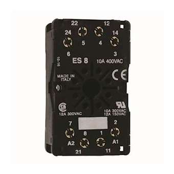 8 Pin Din Rail Base|Crouzet-CRT25622130