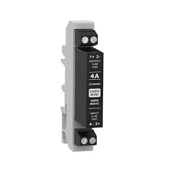 SSR, GNRD Mini, DIN Rail, 4A OUT 2-60 VDC, IN 5-30 VDC, DC Switching|Crouzet-CRTGNRDM4D1C