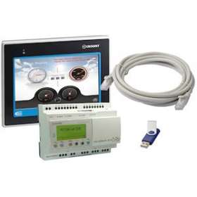Millenium Evo Kit, Controller Xdp24-E + Crouzet Touch Ctp107-E, Cable, Software|Crouzet-CRT88970568