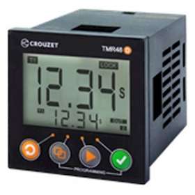 Syr-Line Digital Timer, Mde1, Panel Mount, 8 Pins, 24 V AC/DC, 1X5A|Crouzet-CRTMDE1R0524U