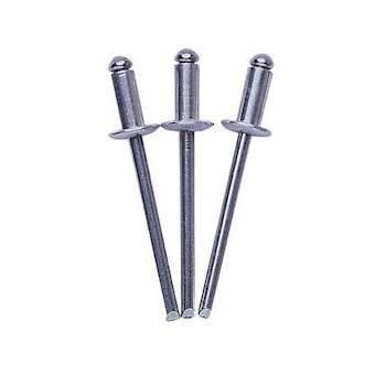 Rivet alu acier 10 x 40 mm, 200 pièces|Agi robur-AGI353025