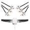 Pack BALI LED 2 rond fixe blanc 4000K 6x1,2W 28DEG IP54|Europole-POL46141