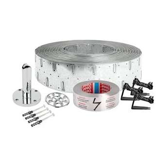 Ruban aluminium 38mmx50m 2 couleurs résiste à160 DEGC|Danfoss-DFS088L0409