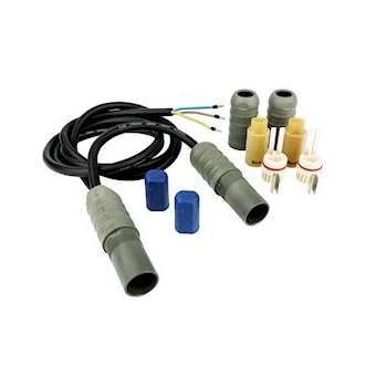 Kit connecto type TE2, raccordement électrique avec 1,5m de cable 3x1,5mm², dér|Danfoss-DFS088L0418