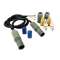 Kit connecto type TE2, raccordement électrique avec 1,5m de cable 3x1,5mm², dér|Danfoss-DFS088L0418