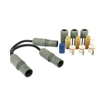Kit connecto type T, dérivation en T entre 3 cables autorégulant|Danfoss-DFS088L0417