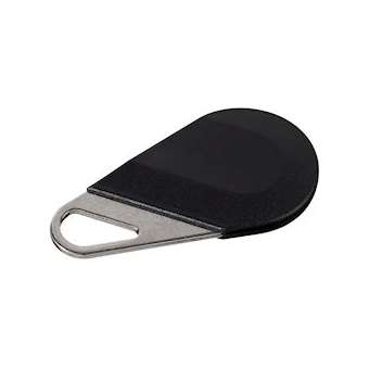 Badge hexact type porte clé noir|Aiphone-AIPHECV2N