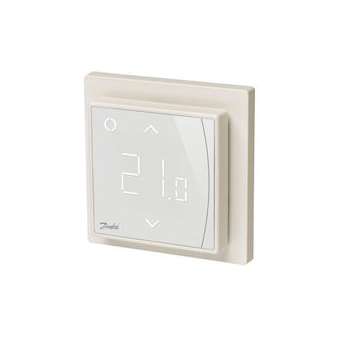 Thermostat d'ambiance connecté ECtemp Smart blanc polaire (Ral 9016) avec sonde|Danfoss-DFS088L1141