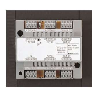 Distributeur vidéo de colonne pour 4 moniteurs gamme gt|Aiphone-AIPGT4Z