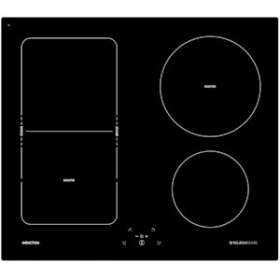 Table induction bridge 60 cm - 4 foyers dont 2 pouvant être bridgés|Airlux-ALXGTIB64BK