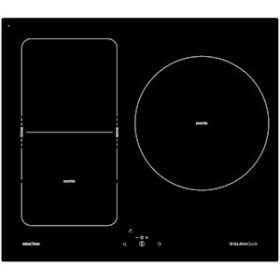 Table induction bridge 60 cm - 3 foyers dont 2 pouvant être bridgés|Airlux-ALXGTIB63BK