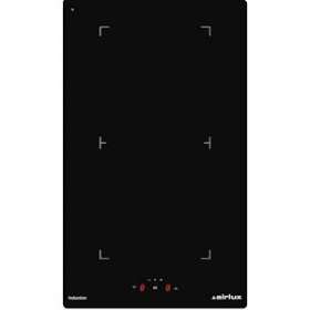 Domino induction bridge 31 cm - 2 foyers pouvant être reliés en 1 zone bridge|Airlux-ALXATIB32BK