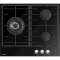 Table verre gaz 60 cm - 3 foyers dont 1 triple couronne 4 kW - 6,75kW - Manettes