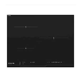 Table vitro 3 foyers 65cm|De Dietrich encastrable-DEDDTI1116B