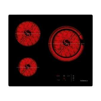 Table vitro 3 foyers 60cm|De Dietrich encastrable-DEDDPV7550B