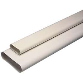 Barre Minigaine blanc 3m équivalent D80 (40x100)|Aldes-ALD11091102
