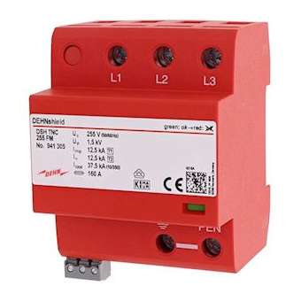 Parafoudre combiné compact type 1+2DEHNshield DSH TNC 255 FM|Dehn france-DHN941305