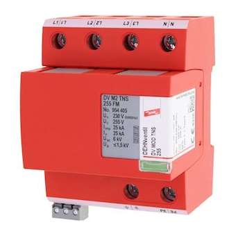 Parafoudre de type 1+2+3 pour régime TN-S|Dehn france-DHN954405