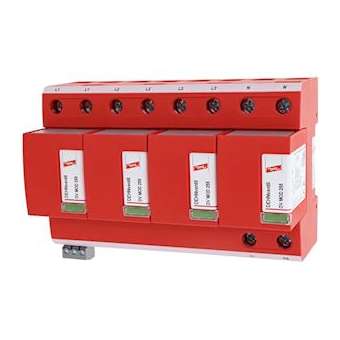 DV M TNS 255 FM DEHNventil parafoudre combiné modulaire pour systèmes TN-S|Dehn france-DHN951405