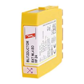 BLITZDUCTOR XT ML4 BD HF 24 parafoudre combiné pour 2 paires|Dehn france-DHN920375
