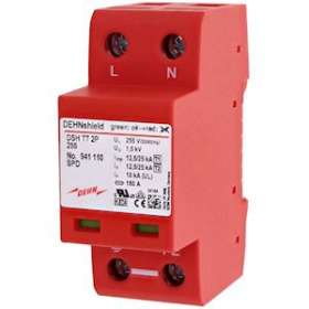 DSH TT 2P 255 SPD type 1- Iimp 12,5 kA- Mono compact - Up 1,5 kV|Dehn france-DHN941110